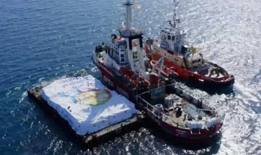 أول سفينة مساعدات من ‎قبرص تبحر نحو ‎قطاع غزة