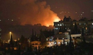 دوي انفجارات ضخمة  في ريف دمشق الغربي