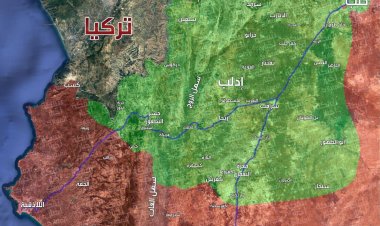 إدارة العمليات العسكرية للثوار تنشر الخريطة المحدثة حتى الساعة