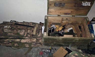 عاجل: قوى الأمن الداخلي تضبط أسلحة وذخائر في حيّ الأشرفية بمدينة حلب كانت تُستخدم من قبل قسد.